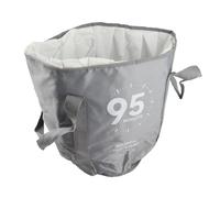 Qudinip Lavandino Pieghevole per Pediluvio Durevole e Portatile per L'esperienza Spa di Immersione dei Piedi in Viaggio a Casa con Isolamento 31 Cm X 36 Cm (Grigio)