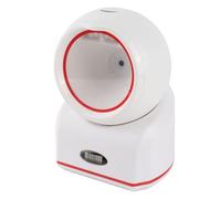 Qudinip Lettore di Codici a Barre USB Lettore 2D Ergonomico Compatto per Supermercati Al Dettaglio e Pagamenti Mobili Materiale ABS (Bianca)