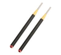 Qudinip Leva per Pinza a Molla per Orologio, 2 Pezzi di Leva per Orologio in Ferro con Punta Curva per Rimozione del Fondello Dell'orologio, Sostituzione della Batteria, Apertura del