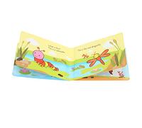 Qudinip Libro da Bagno per Bambini, Libro da Bagno Colorato in Morbida Schiuma EVA con Suoni Ispiratori per il Bagnetto Divertente, Materiale Sicuro e Non Tossico, 1 unità (Animale Anatra A533)