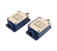 Qudinip LX19 001 Finecorsa 2 Pezzi Interruttore da Viaggio Ripristino Automatico Oltrecorsa per Controllo del Movimento AC380V DC220V ABS