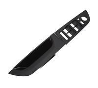 Qudinip Maniglia Interna per Portiera, Rivestimento Elegante e Resistente, per Serie 3 E90 Berlina 2005-2008 e E91 Touring 2005-2008, Materiale ABS, 37,5 cm. (Nera)