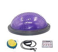 Qudinip Mezza Palla per Esercizi Durevole Antiscivolo Yoga Trainer per Palestra di Casa Training Fitness 1 unità (58 cm Viola)