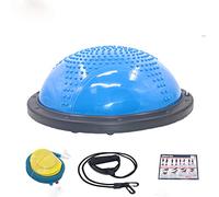 Qudinip Mezza Palla per Esercizi Durevole Antiscivolo Yoga Trainer per Palestra di Casa Training Fitness 1 unità (58 cm Blu)