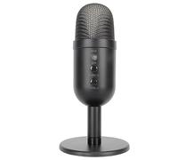 Qudinip Microfono USB Suono Chiaro Luce RGB per Giochi in Streaming e Podcasting Materiale ABS 1 unità