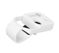 Qudinip Microscopio per Telefono 200X con Mini Lente Portatile a Luce LED per Bambini e Adulti Studia Piante di Insetti ABS (Bianca)