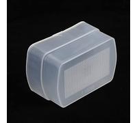 Qudinip Mini Softbox con Diffusore Flash Rimbalzante da 3 Pezzi per Un'illuminazione Uniforme Perfetta per la Fotografia con 580EX Top Flash Bianco