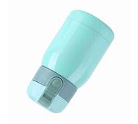 Qudinip Mini Tazza Termica da 200 Ml in Acciaio Inossidabile da Viaggio a Doppia Parete per Ufficio e All'aperto - Senza BPA, Infrangibile, Mantiene le Bevande Calde o Fredde (180 ml)