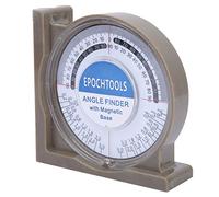 Qudinip Mirino Angolare Inclinometro, Strumento di Misurazione 0-360 Gradi con Copertura Trasparente, per Prestazioni Stabili Nella Misurazione Dell'angolo