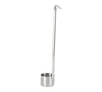 Qudinip Misurino per Vino, Mestolo per Vino in Acciaio Inossidabile con Foro per Appendere e Design con Beccuccio per Versare, per Olio da, Aceto, Salsa di Soia, Birra (304 estratto di 125ML)