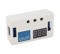 Qudinip Modulo relè Temporizzato, Timer Digitale PLC Interruttore di Controllo Ciclo DC 12V con Isolamento Fotoaccoppiatore, per Apparecchiature Industriali e Ritardo di Potenza
