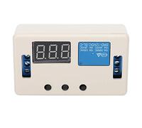 Qudinip Modulo Timer relè con Controllo Temporale Multifunzionale per Illuminazione e Apparecchiature Esterne, Interruttore Elettronico ABS 12V, 1 unità