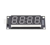 Qudinip Modulo Tubo Display LED Indicatore a 7 Segmenti a 4 Cifre Ad Alta luminosità per Progetti Rosso Dimensioni 0,56" (lettera verde)