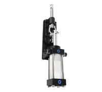 Qudinip Morsetto Pneumatico Controllo Automatico in Acciaio Al Carbonio Ad Alta Precisione per la Produzione Industriale 36,8 X 8 X 9 Cm