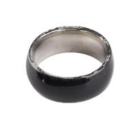 Qudinip NFC Smart Ring Elegante Dispositivo Multifunzione per la Condivisione delle Informazioni Personali e la Protezione della Privacy per gli Appassionati di Tecnologia (taglia7)