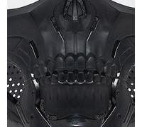 Qudinip Occhiali da Equitazione con Copertura per il Viso Design Elegante del Teschio Protezione per gli Occhi per Ciclismo e Motociclismo All'aperto Telaio in ABS Regolabile 1 Paio
