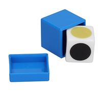 Qudinip Oggetti di Scena Magici con Dadi Colorati per Spettacoli Teatrali, Giocattoli Creativi per Bambini, Plastica, 1 unità