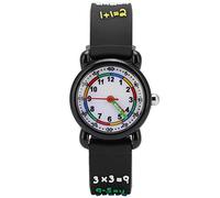 Qudinip Orologio da Polso 3D per Bambini Orologio da Polso Impermeabile e Regolabile per il Tempo di Apprendimento, Design Carino per Bambini, Materiale PVC, Lungo 20,5 Cm