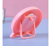 Qudinip Orologio Sussidio Didattico Strumento Educativo Compatto per Bambini Design a 3 Puntatori Dimensioni 10 Cm Perfetto per Gli Studenti della Scuola Primaria (Rosa)