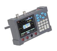 Qudinip Oscilloscopio Digitale, Generatore di Segnale Multimetro 3 in 1 con Display IPS da 3,2 Pollici Larghezza di Banda 120 MHz Frequenza di Campionamento 250 /s, per Analisi della