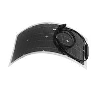 Qudinip Pannello Solare da 25 W per Barca, Pannello Solare Portatile 25 W Pannello Solare per Esterno Flessibile con Alimentazione Solare con Tasso di Conversione del 23% Leggero Facile