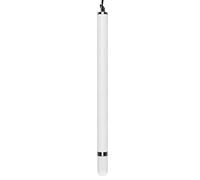 Qudinip Pennino Capacitivo Punta Fine Penna Touch Screen Ad Alta sensibilità per Tablet Smartphone Metallo Alluminio 152mm 1 unità (Bianca)