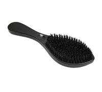 Qudinip Pettine per Barba e Spazzola per Capelli con Denti Arrotondati, Impugnatura Comoda, Design Portatile per la Casa e il Viaggio, Pelo di Maiale Imitazione, 1 Confezione