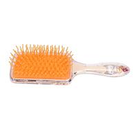 Qudinip Pettine per Capelli per Bambini con Funzione di Massaggio per il Rilassamento del Cuoio Capelluto Strumento per lo Styling in Plastica Leggera 1 unità (gufo giallo)