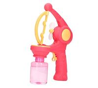Qudinip Pistola per Automatica con Effetti Visivi Colorati Divertimento per Bambini Macchina per di Plastica per la Ricreazione per attività All'aperto (Rosa)