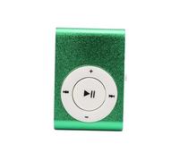 Qudinip Player MP3, Mini Music Player, Player Portable MP3 con Clip Nessun Supporto per Memoria Incorporato TF Scheda USB 2.0 3,5 Mm Batteria Ricaricabile per la Riproduzione Audio (C)