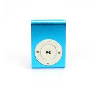 Qudinip Player MP3, Mini Music Player, Player Portable MP3 con Clip Nessun Supporto per Memoria Incorporato TF Scheda USB 2.0 3,5 Mm Batteria Ricaricabile per la Riproduzione Audio (B)