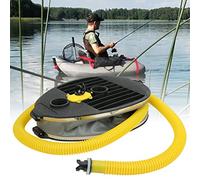 Qudinip Pompa Ad Aria Gonfiabile Portatile con Pompa a Pedale Ad Alta Pressione per Canoa, Kayak, Gommone, Design Compatto