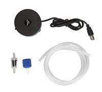 Qudinip Pompa per Ossigeno per Acquario Mini Pompa D'aria Ultra Silenziosa Aeratore Portatile per Acquari Pesca All'aperto ABS 30 X 62 Mm