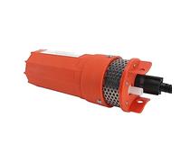 Qudinip Pompa Sommergibile per Pozzo da 12 V CC, Design in Plastica Resistente per Irrigazione e necessità Idriche in Cabine Remote, Portata da 6,5 litri