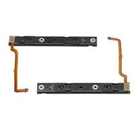 Qudinip QM2107099 Guida di Scorrimento Laterale per Interruttore Set di 2 Staffe Metalliche di Ricambio Durevoli e Cacciavite per Controller