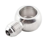 Qudinip Raccordo Banjo, Adattatore Flangia in Acciaio Inossidabile 304 4AN a M14, con Sostituzione OEM 41402101006, per Bullone Banjo M14