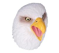 Qudinip Realistico Burattino a Mano con Aquila Bianca per Raccontare Storie e Giochi Divertenti per Bambini 5,71 X 5,51 X,12 Pollici Realizzato in PVC Resistente