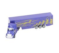Qudinip Realistico Modello di Camion Portacontainer Giocattolo Design in Lega Resistente per Giochi Fantasiosi Interazione tra Bambini e Genitori 21 X 3 Cm (Tipo 2)