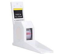 Qudinip Rigno di Misurazione in Altezza, Metro a Nastro Retrattile 2 M per Uso Domestico e Clinico con Finestra di Visualizzazione Vista, Misurazione Accurata Rapida, ABS Bianco