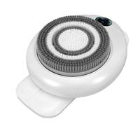 Qudinip Scrubber Elettrico per la Schiena Spazzola per il Corpo Rotante Automatica Impermeabile a 360° per il Relax della Doccia e la Cura Personale Bianco Perla Ricaricabile