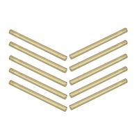 Qudinip Set di Bastoncini di Ceralacca da 10 Pezzi Piccoli Bastoncini di Cera Multicolori per Inviti e Decorazioni Fai da Te in Rosso Scuro, Rosso Marrone, Verde Oro (Lapislazzuli)