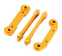 Qudinip Set di Bracci Oscillanti per Auto RC di Alta qualità, Robusto Accessorio Rinforzato Adatto per 144001 1/14 in Lega di Alluminio, Confezione da 4 (D'oro Y)