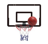 Qudinip Set di Cerchi da Basket Al Coperto, Backboard in PVC Ad Alta Resistenza con Design per il Gancio per Porte, Spazio di Stoccaggio, Gioco di Coordinamento per gli Occhi Manuali