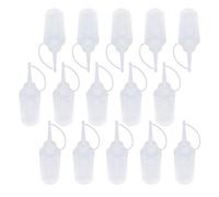 Qudinip Set di Oliatori per Macchina da Cucire da 15 Pezzi con Beccuccio Affilato Facile Erogazione Dell'Olio Nelle Sale da Cucito, Vasetti per Olio in Plastica da 120 Ml