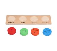 Qudinip Set di Puzzle Educativi con Blocchi di Forma in Legno per Bambini di 3 Anni - Giocattoli per L'apprendimento del Colore e della Geometria (MWZ-Scheda di sensibilizzazione sulla forma)