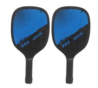 Qudinip Set di Racchette da Pickleball Leggere e Portatili con Design Antiscivolo e Borsa da Trasporto per Divertimento All'aria Aperta, Include 2 Racchette e 4 Palline