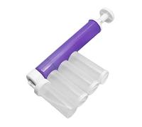 Qudinip Set di Spolverino per Aerografo per Torte, per Spruzzare Uniformemente e Divertirti con le Decorazioni in Pasticceria, Realizzato in Resistente Plastica PP (Viola)