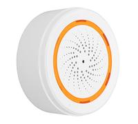 Qudinip Sirena Wireless con Allarme Sonoro e Luminoso Intelligente da 90 DB con Controllo APP per di Sicurezza Domestica Interno (#2)