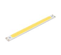 Qudinip Sorgente Lampada Integrata Ad Alta luminosità da 10 W con Chip di Luce COB per Lampade da Tavolo Fai da Te 120x10 Mm Alluminio 3000-6500 K (Luce bianca calda)