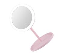 Qudinip Specchio per Trucco a LED Luce Soffusa Ricaricabile USB Luce di